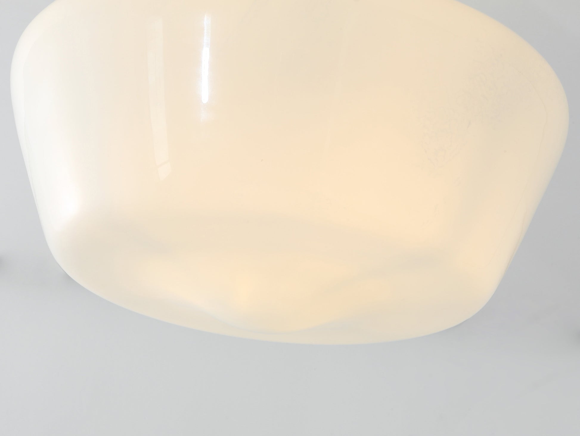 1-Light Industrial Dome Semi-Flush Mount Lighting