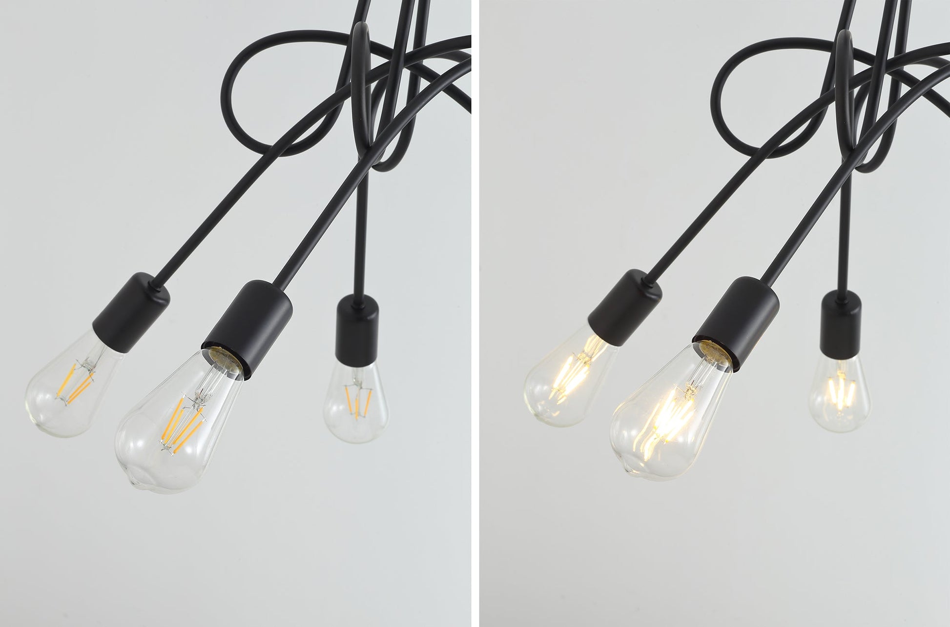 6-Lights Creative Semi-flush Mount Lighting